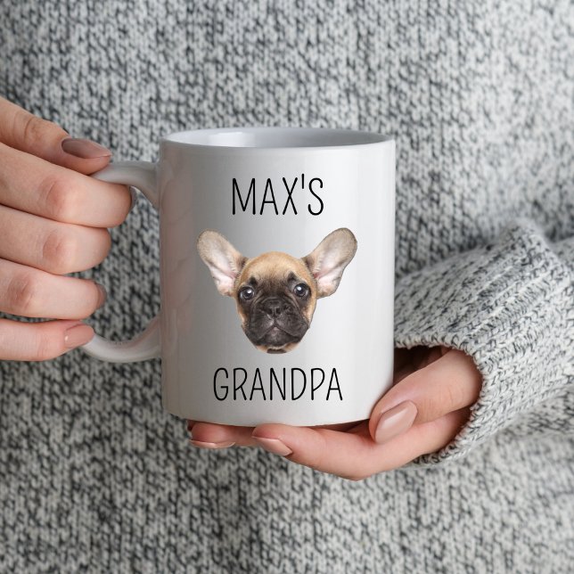 Dog Grandpa Fathers Day Pet Dog Lover Personalised Mug (Creator Uploaded)