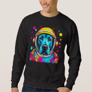 Dog Great Dane  Astronaut Sweatshirt