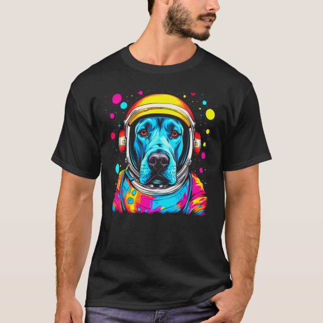 Dog Great Dane  Astronaut T-Shirt (Front)