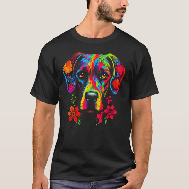 Dog Great Dane T-Shirt (Front)