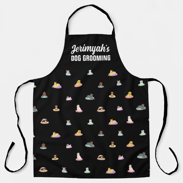 Dog Groomer Apron (Front)
