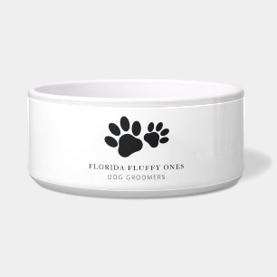 Dog Groomer Business Water and Food Pet Bowl