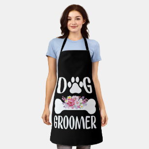 Dog Groomer cute Pet Dog Grooming Apron