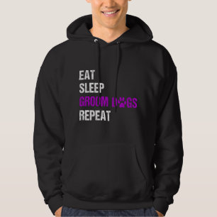 Dog Groomer Dog Grooming Dog Salon Outfit Hoodie