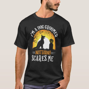 Dog Groomer Grooming  Halloween Pet Puppy T-Shirt
