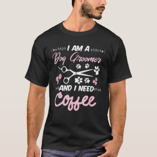 DOG Groomer Pet Grooming Cute Christmas T-Shirt