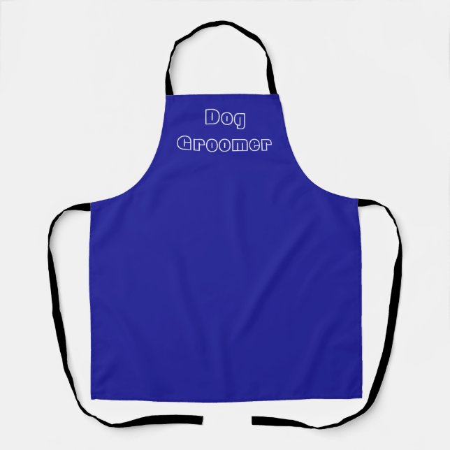 Dog Groomer Pet Vet Owner Apron (Front)