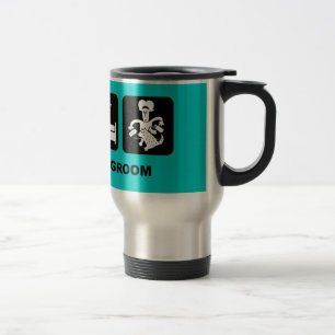 Dog groomer travel mug