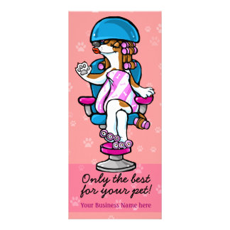 Dog Grooming Business Service promo advertising Rack Card
