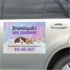 Dog Grooming Car Magnets