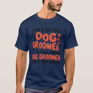 Dog Grooming Dog Puppie Dog Groomer Dog Sitter fri T-Shirt