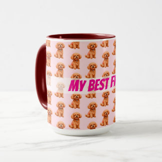 Dog Grooming Personalized Modern Collection Mug
