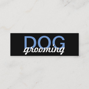 dog grooming punch card