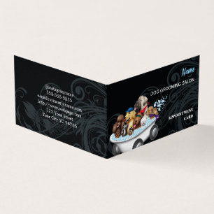 Dog grooming salon Appointment Business Card