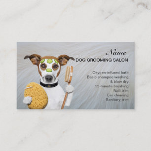 Dog grooming Salon Business Card