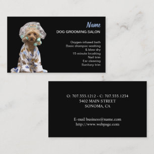 Dog grooming Salon Business Card