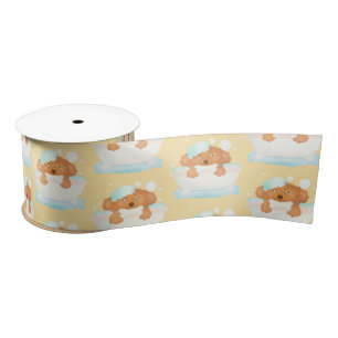Dog Grooming Salon Satin Ribbon