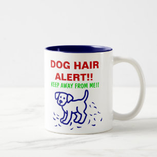 DOG HAIR ALERT -- Labrador Two-Tone Coffee Mug