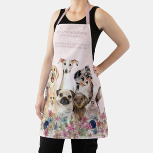 Dog Hair Cut Puppy Grooming Petsitter Apron