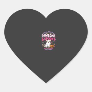 Dog Halloween Boo Crew (2) Heart Sticker