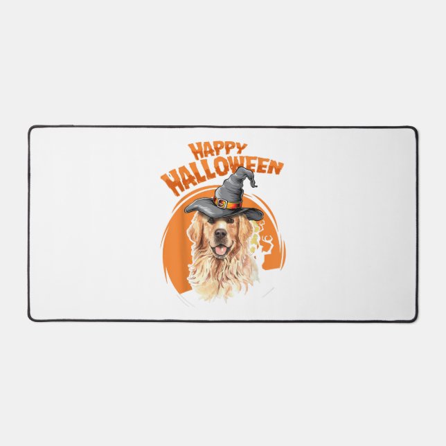 Dog Halloween                 Desk Mat (Front)
