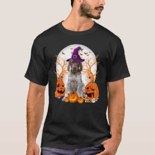 Dog Halloween German Shorthaired Pointer Dog Jack  T-Shirt