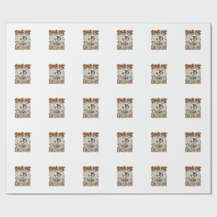 Dog Halloween Howl Party Wrapping Paper