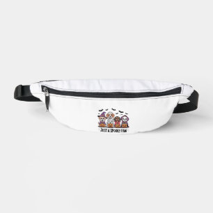 Dog Halloween Just a Spooky Paw 2 Bum Bags