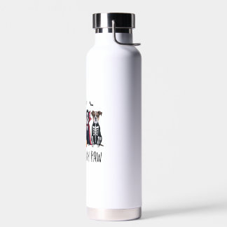 Dog Halloween Just a Spooky Paw Water Bottle