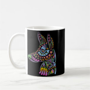 Dog Halloween Mexican - Colourful Costume Dog Coffee Mug
