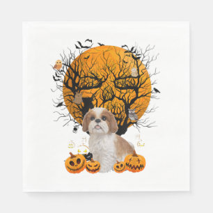 Dog Halloween Napkin