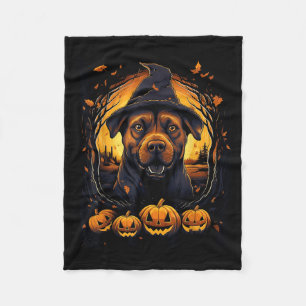 Dog Halloween T-Shirt1 Fleece Blanket