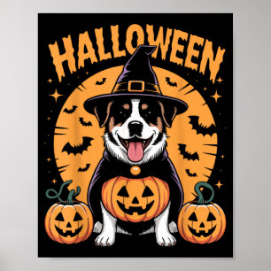 Dog Halloween T-Shirt2 Poster