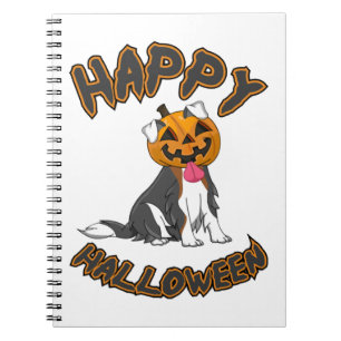 Dog Halloween T ShirtHappy Halloween Dog T Shirt Notebook