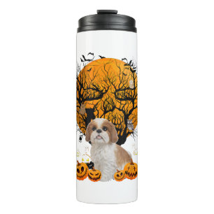 Dog Halloween Thermal Tumbler