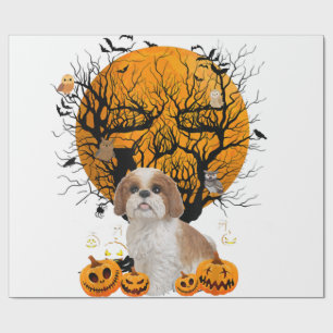 Dog Halloween Wrapping Paper