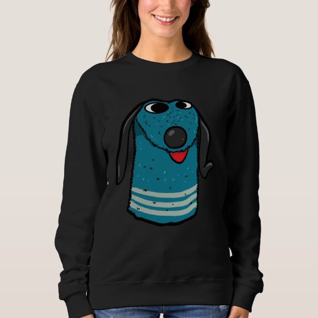 Dog Hand Puppet Sweatshirt (Front)