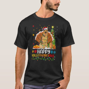 Dog   Happy Belgian Malinois Dog Hellothanksmas T-Shirt