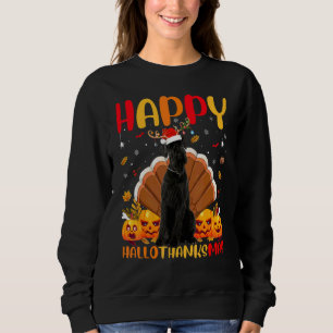Dog   Happy Giant Schnauzer Dog Hellothanksmas Sweatshirt