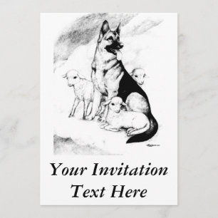 Dog Heaven Invitation