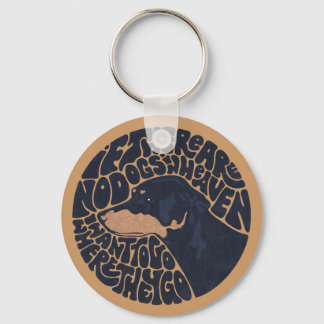 Dog Heaven Key Ring