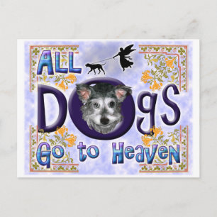 Dog Heaven Postcard