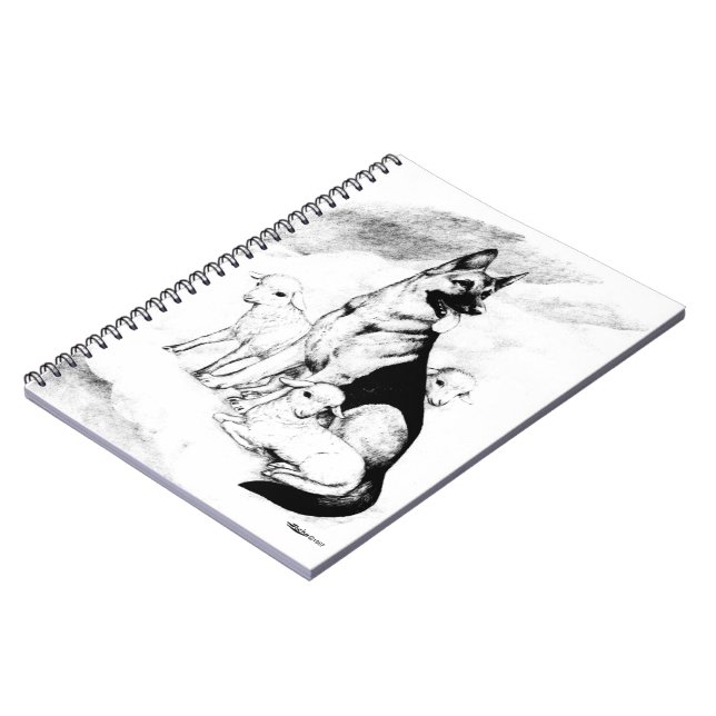 Dog Heaven, the Master's Flock Notebook (Left Side)