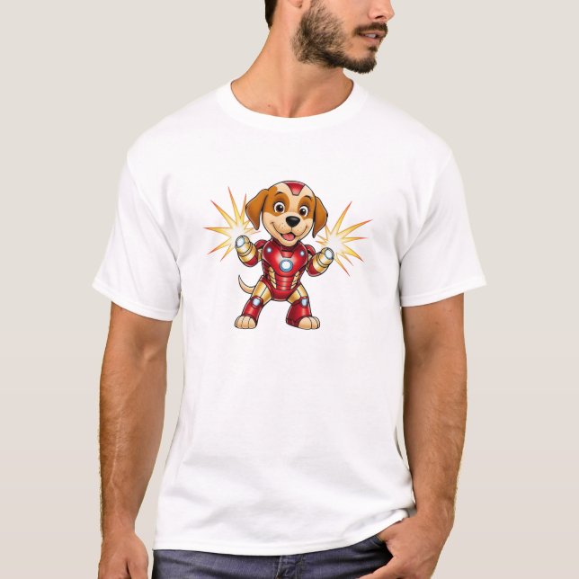 Dog Hero. T-Shirt (Front)