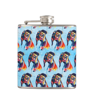Dog Hip Flask
