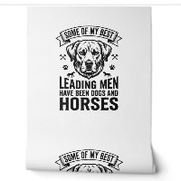 Dog Horse Lover Vintage Leading Men Design_1