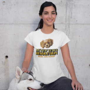 Dog Hugs -  New Year's Resolution T-Shirt