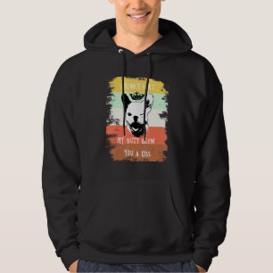 Dog I Didnt Fart My Butt Send You Kiss Hoodie