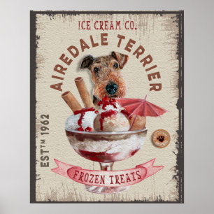 Dog Ice-cream Poster