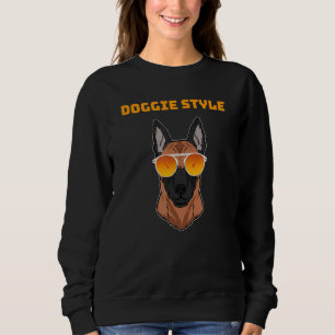 Dog  Ideas Doggie Style Cool Sunglasses Dog Items Sweatshirt